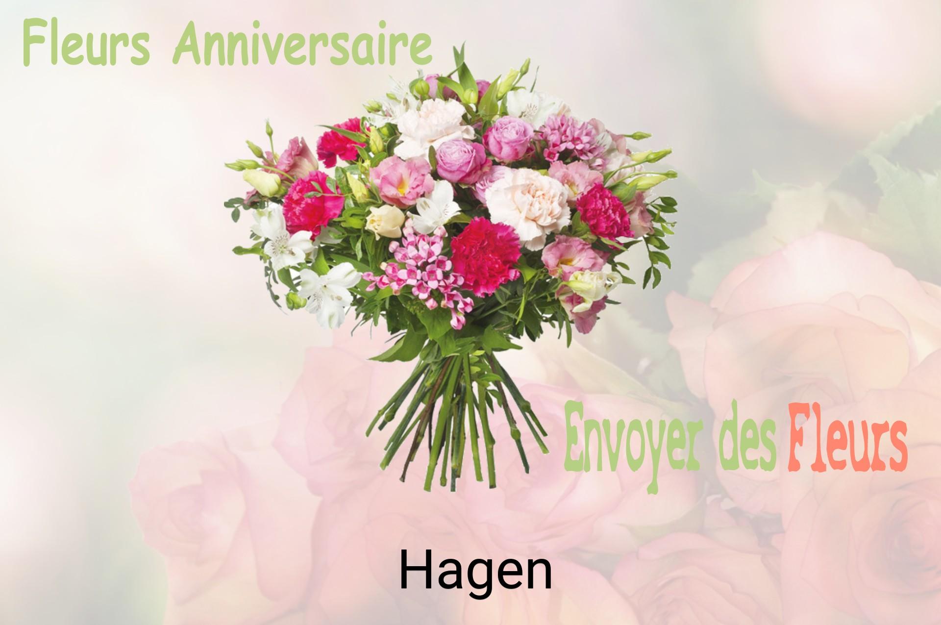 Bouquet de fleurs d’anniversaire livré à Hagen