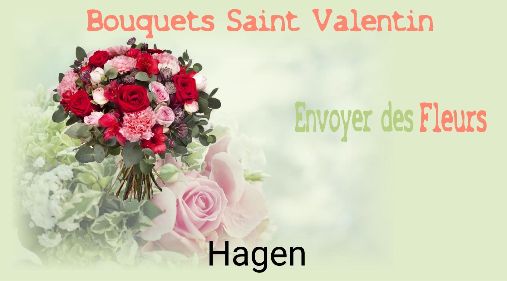 Roses de Saint-Valentin livrées à Hagen